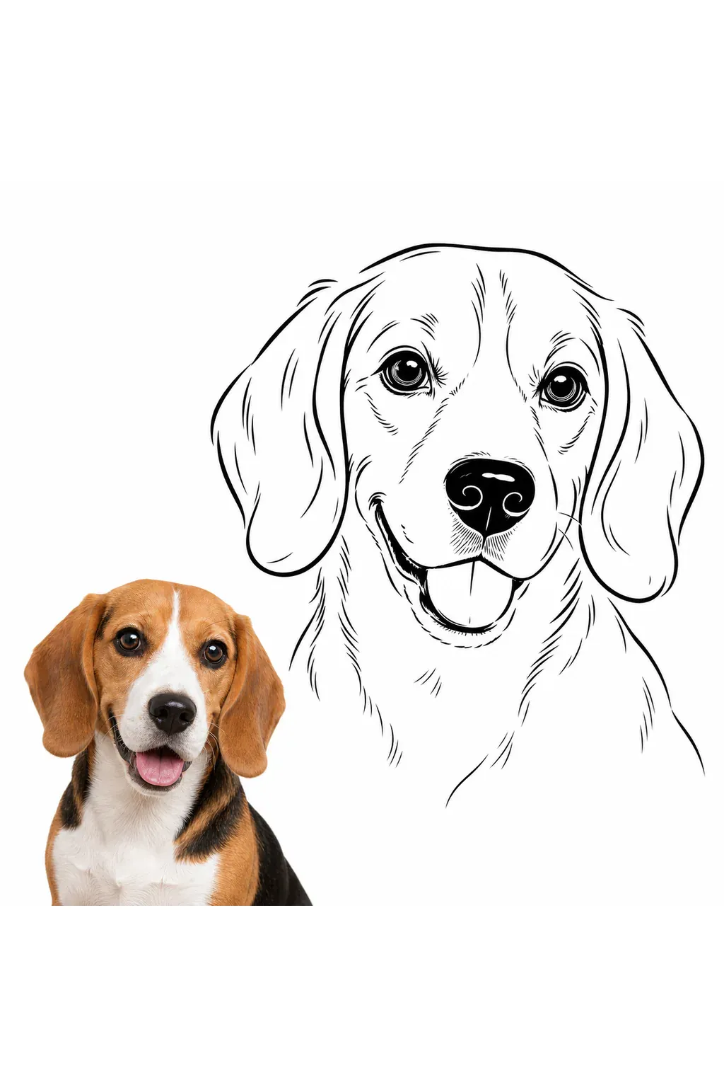 Pet Line Art